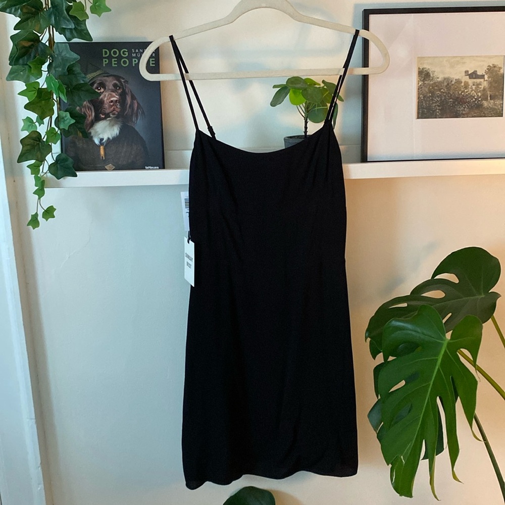 NWT Aritzia Sunday’s Beat Jackson Mini Dress - Black
